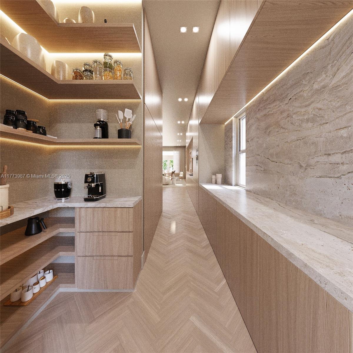 915 Palermo Avenue, Unit 7 Coral Gables, FL 33134 - Photo 27 of 35 a hallway with cabinets