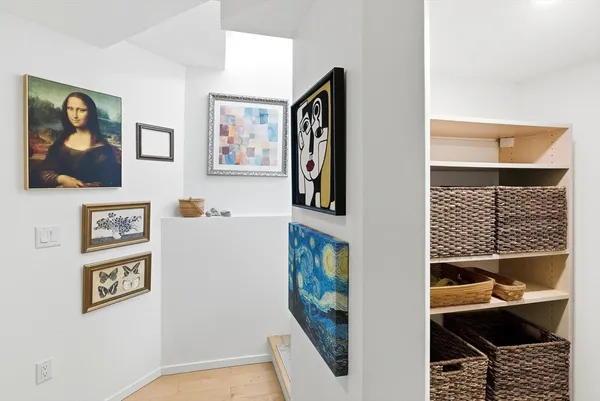 a view of front door of house