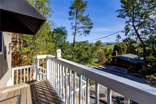 a view of a wooden fence