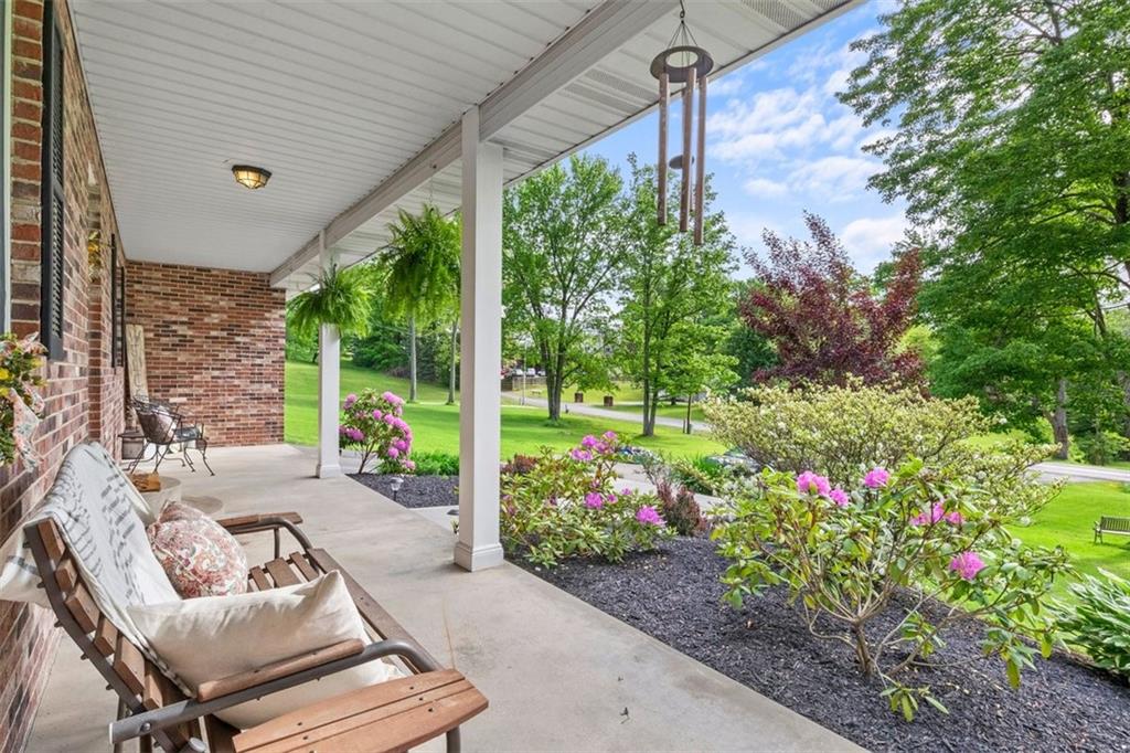 112 Sandy Hill Road Valencia, PA 16059 - Photo 3 of 24 a garden view with a seating space
