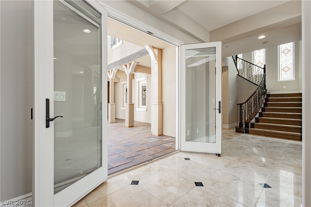 2155 Alcova Ridge Drive Las Vegas, NV 89135 - Photo 32 of 43 Courtyard entry