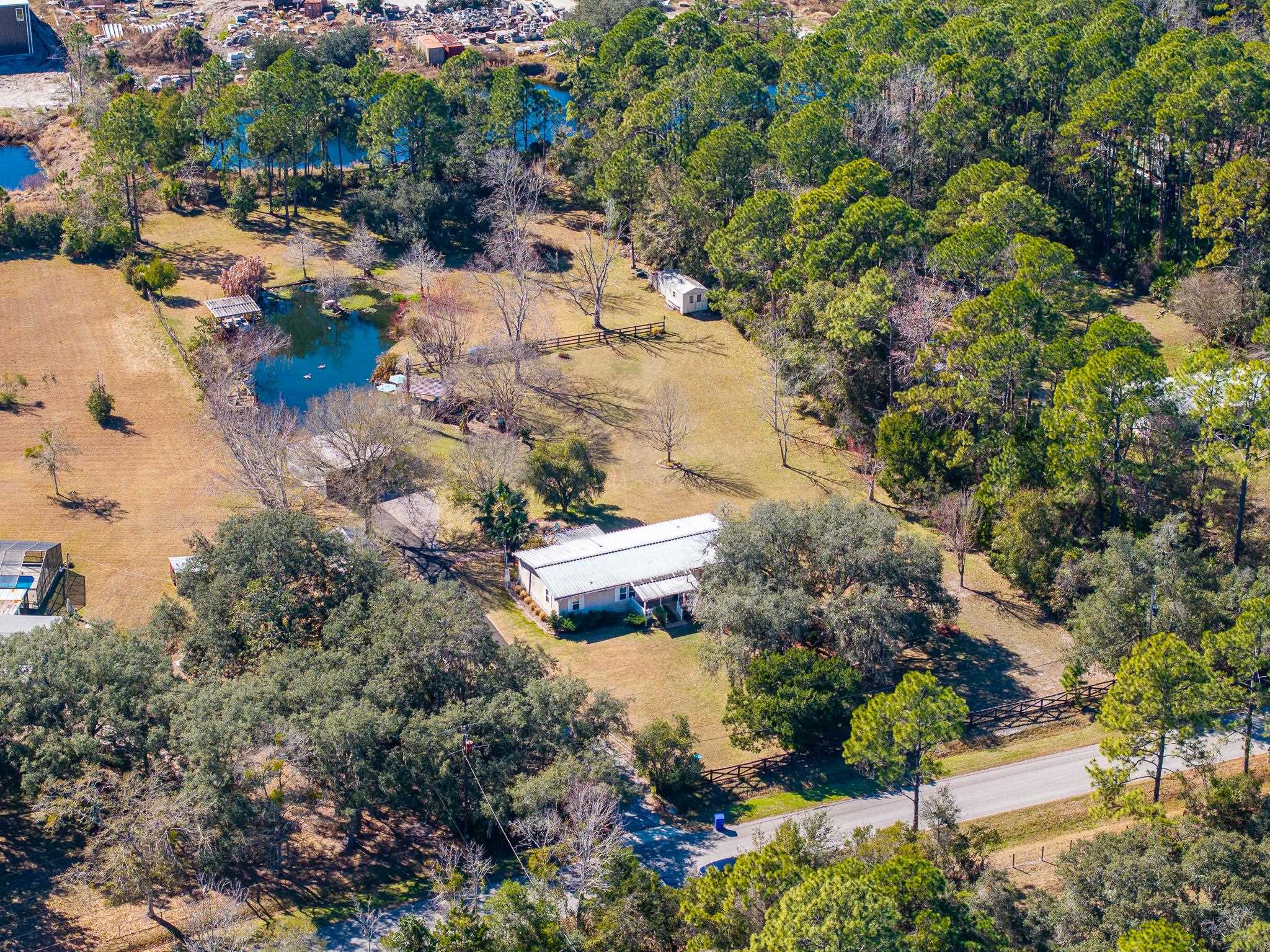 6901 Catlett Road St. Augustine, FL 32095 - Photo 69 of 74 Aerial overview of property's location with a large body of water