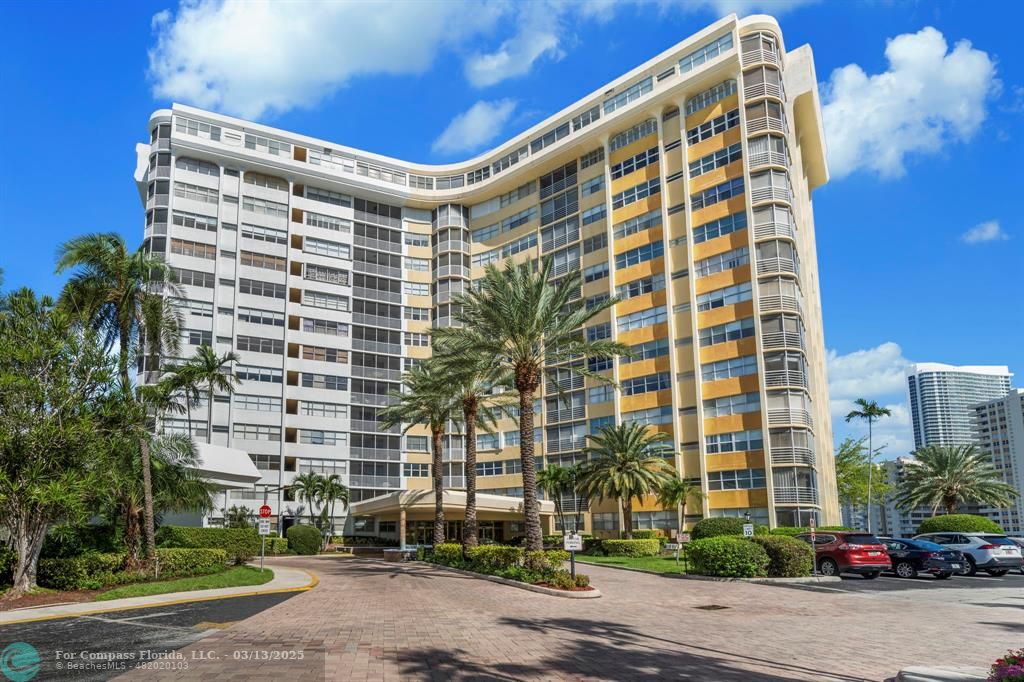 100 Golden Isles Drive, Unit 313 Hallandale Beach, FL 33009 - Photo 1 of 33 a front view of a building