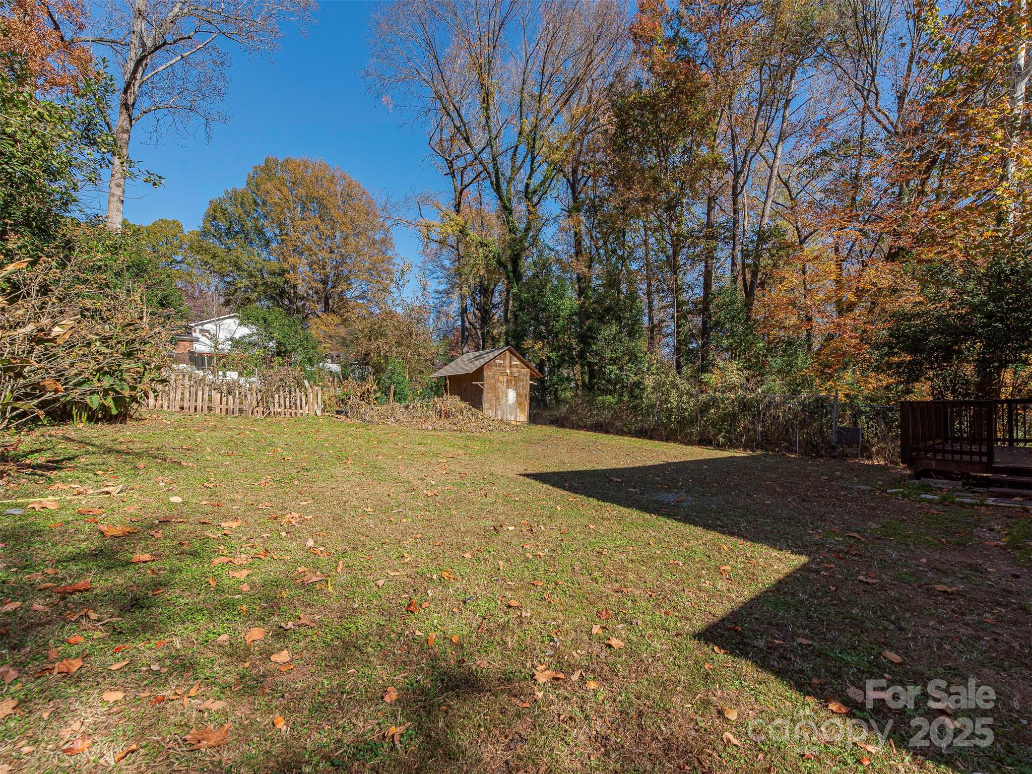 7413 Lockmont Drive Charlotte, NC 28212 - Photo 41 of 42 a view of a yard with large trees