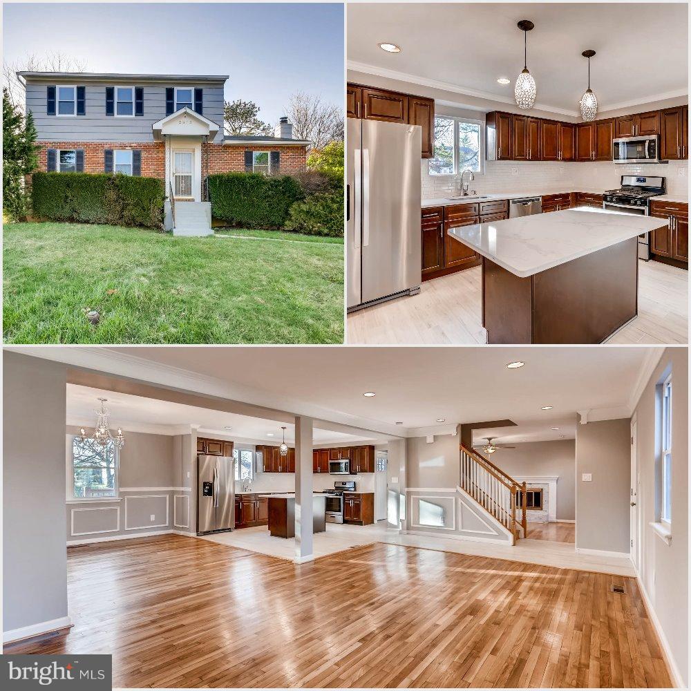 3935 Nemo Road Randallstown, MD 21133 - Photo 1 of 23 a view of a living room and kitchen with stainless steel appliances granite countertop a couch