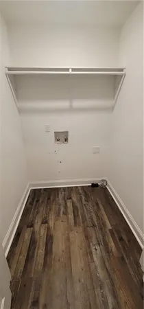 a refrigerator in a kitchen