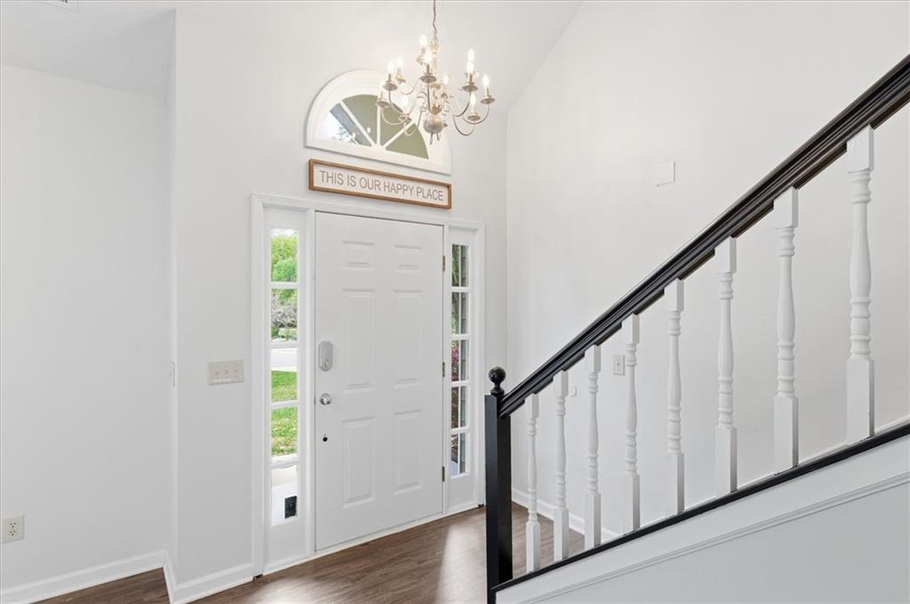 139 Stanbrough Drive Dallas, GA 30157 - Photo 6 of 52 a view of entryway with wooden floor