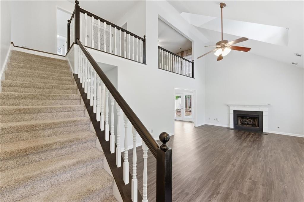 139 Stanbrough Drive Dallas, GA 30157 - Photo 8 of 52 a view of entryway and hall with wooden floor