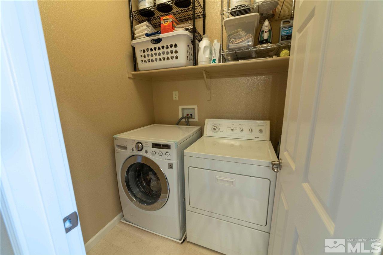 1875 Stetson Drive Reno, NV 89521 - Photo 20 of 27 a utility room with dryer and washer