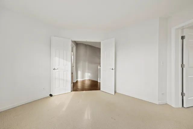 a view of empty room