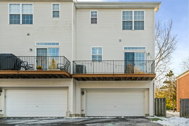 a view of a building with large windows