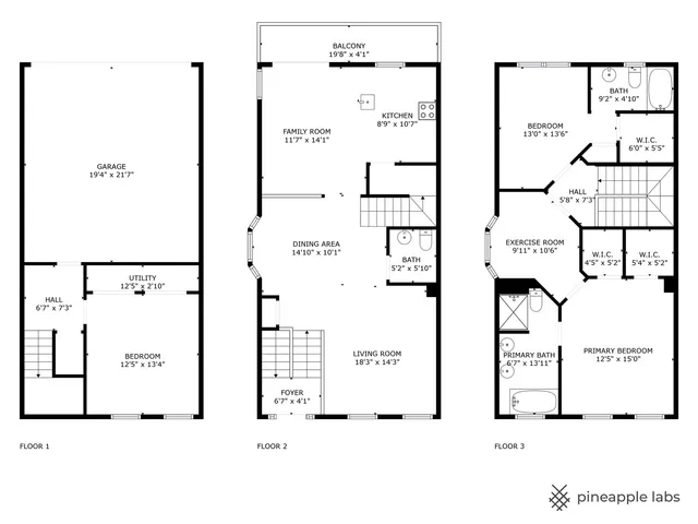 a picture of a floor plan