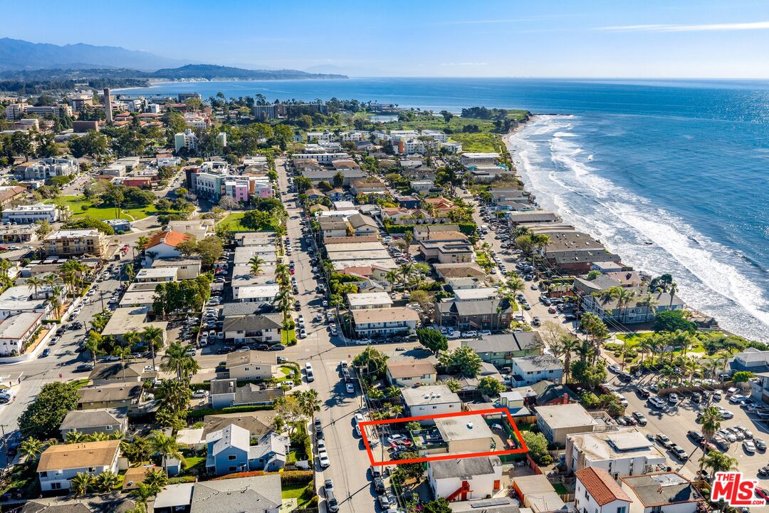 6615 Sabado Tarde Road Goleta, CA 93117 - Photo 12 of 13 an aerial view of a city with lots of residential buildings