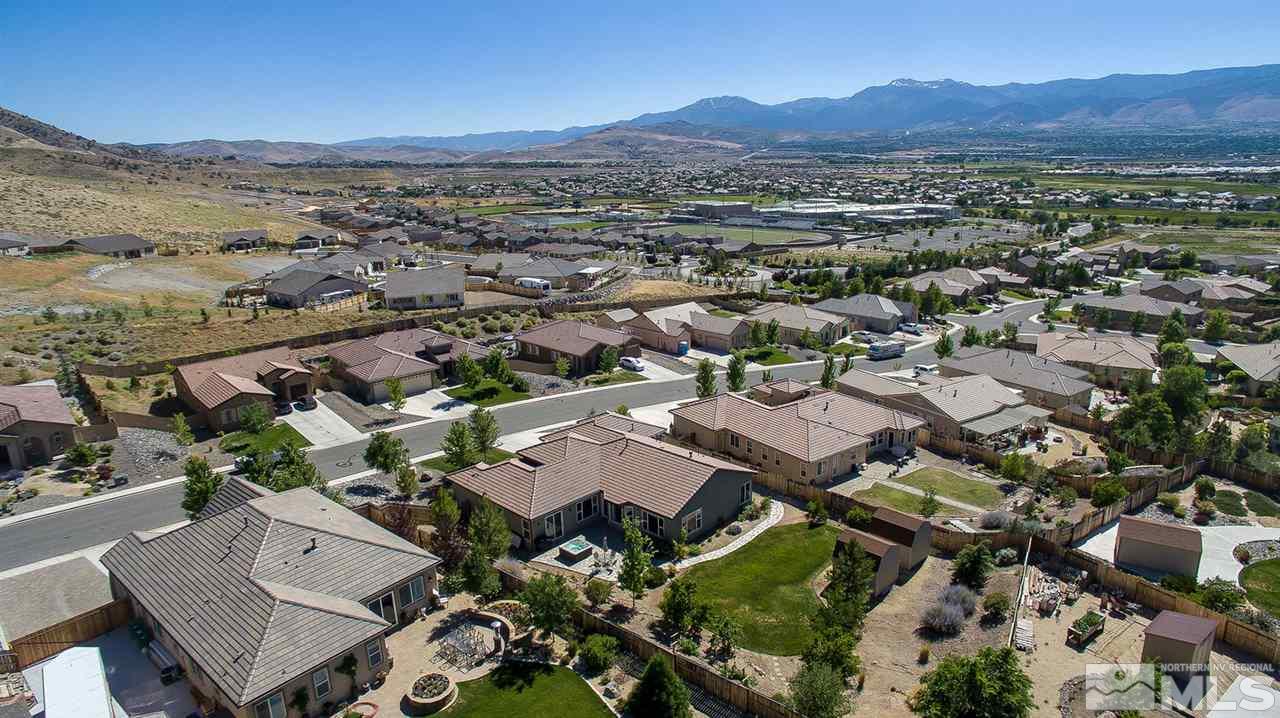 10345 Cavalry Circle Reno, NV 89521 - Photo 20 of 24 an aerial view of residential houses with outdoor space