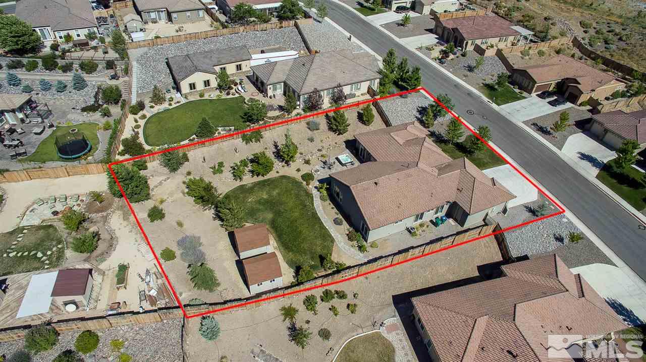 10345 Cavalry Circle Reno, NV 89521 - Photo 24 of 24 an aerial view of a house