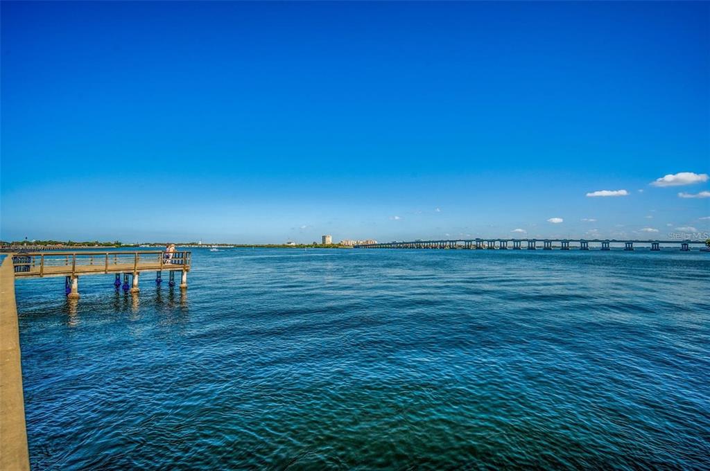 2014 Riverside Drive East Bradenton, FL 34208 - Photo 56 of 66 a view of an ocean from a balcony