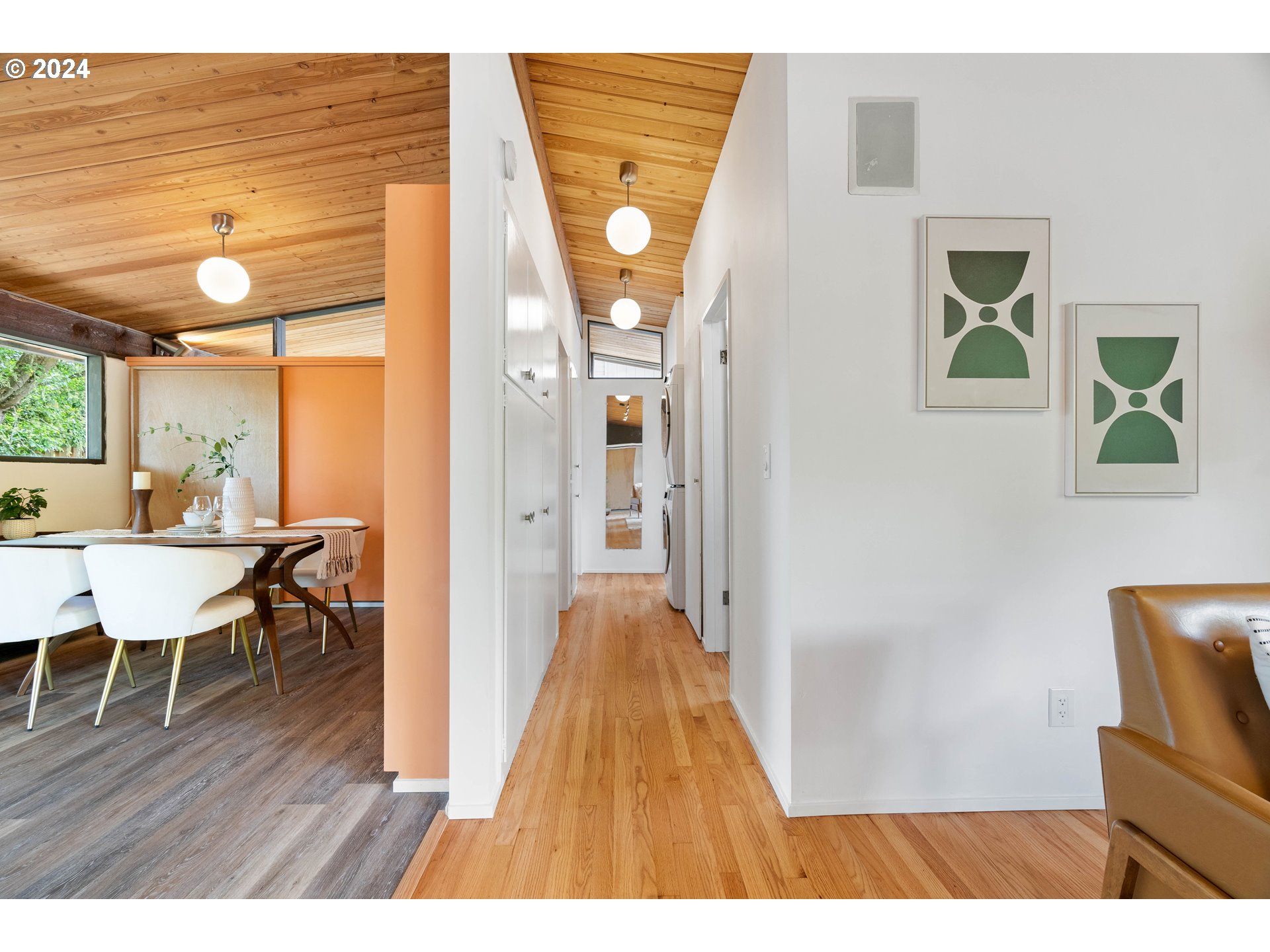 12325 Southwest Park Way Portland, OR 97225 - Photo 16 of 40 a view of a hallway with furniture and wooden floor