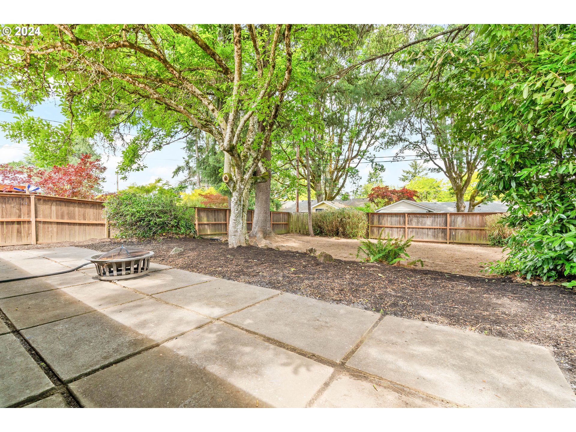 12325 Southwest Park Way Portland, OR 97225 - Photo 30 of 40 a view of backyard with outdoor seating and green space