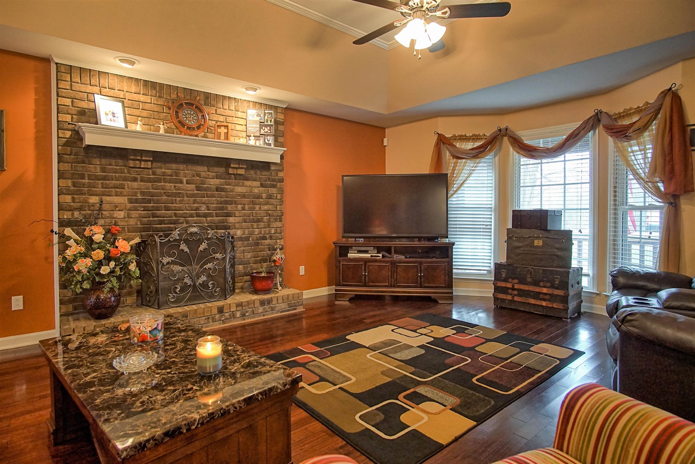 206 Bell Lane Springfield, TN 37172 - Photo 5 of 16 After a long day, cozy up next to your fireplace to unwind