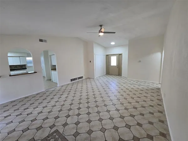 a view of empty room