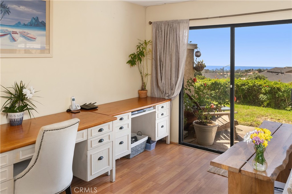 567 Avenida Adobe San Clemente, CA 92672 - Photo 11 of 33 view of living room with furniture and garden view