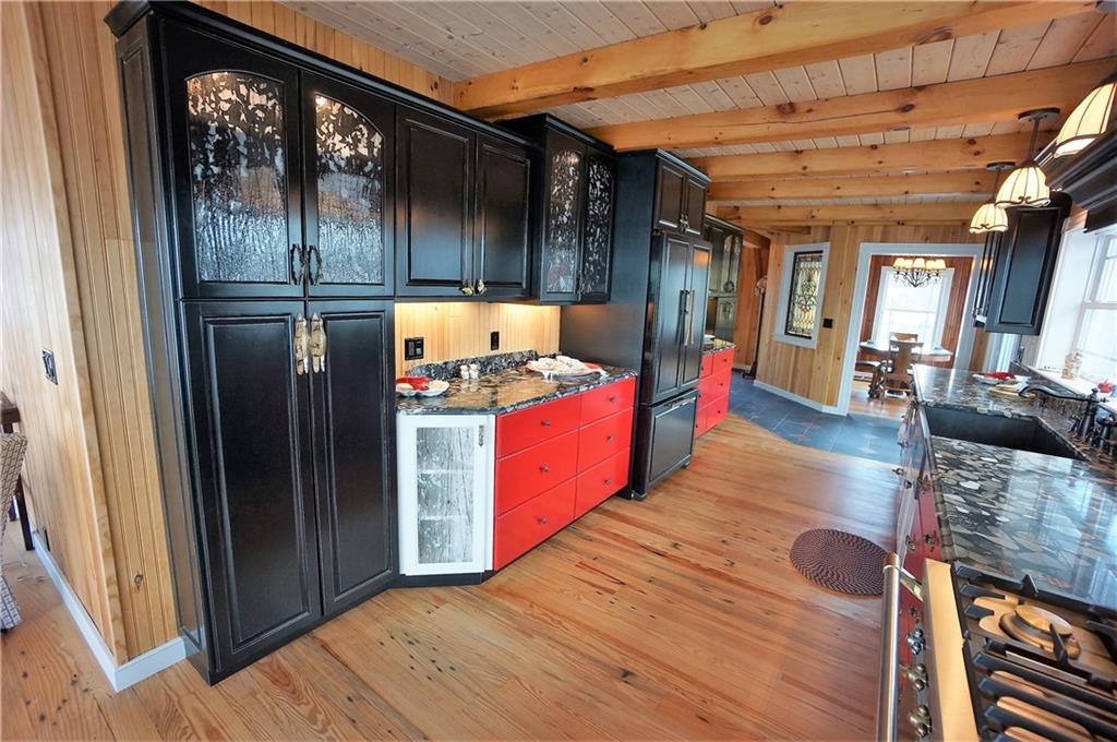 31-33 Hemlock Point Road Orono, ME 04473 - Photo 11 of 35 Custom glass front cabinets with...