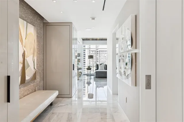 a very nice looking room with a large window