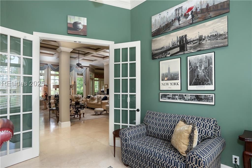 21 Caravelle Lane Bluffton, SC 29909 - Photo 23 of 66 The office has French doors and can be used as a 5