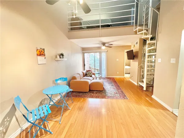 a bed room with a bed and a couch