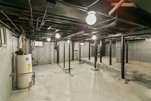 a view of a room with rack on the wall