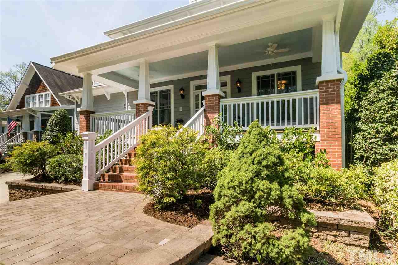 1407 Nottingham Road Raleigh, NC 27607 - Photo 3 of 30 front view of a house with a porch