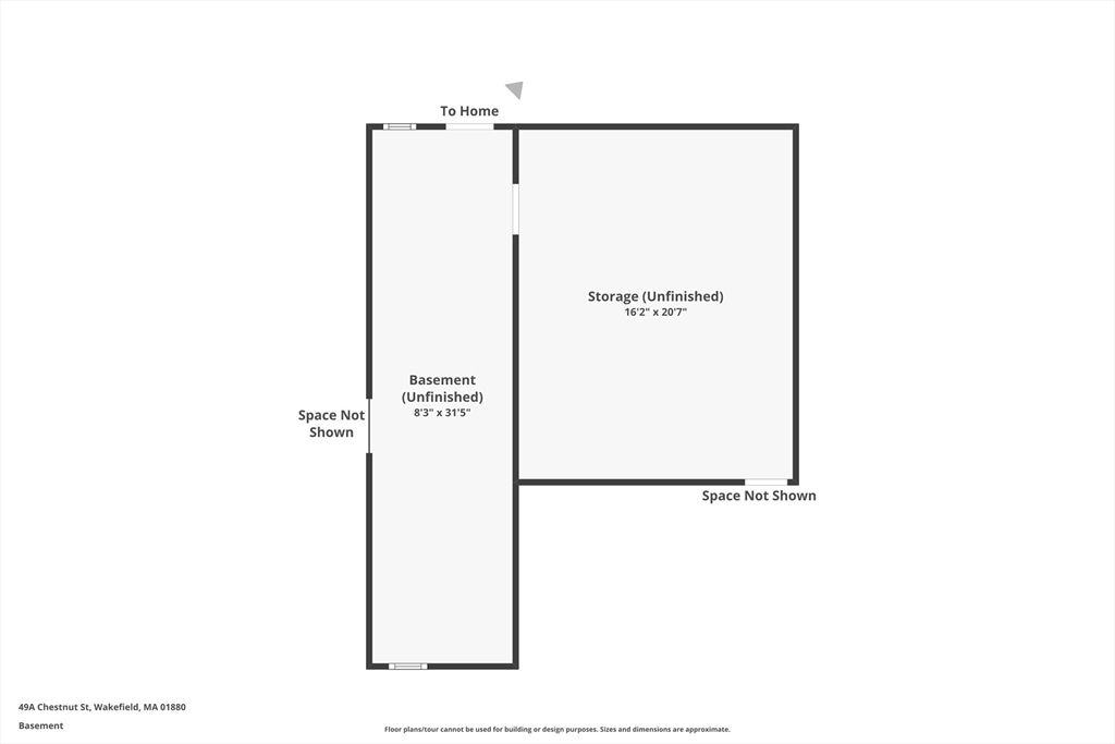 49 A Chestnut Street, Unit 1 Wakefield, MA 01880 - Photo 22 of 22 a picture of a room with a floor and a white wall