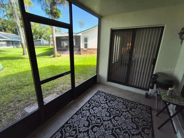 a view of back yard from a window