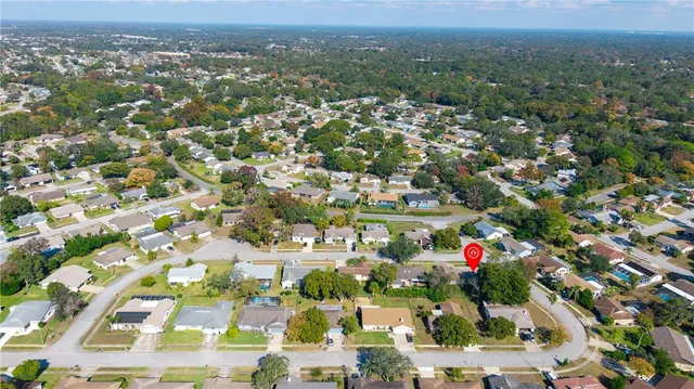 an aerial view of city