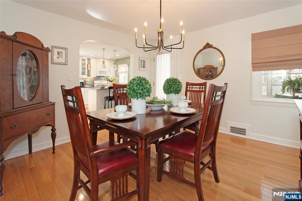 14 Davidson Road Bloomfield, NJ 07003 - Photo 22 of 50 a view of a dining room with furniture and chandelier