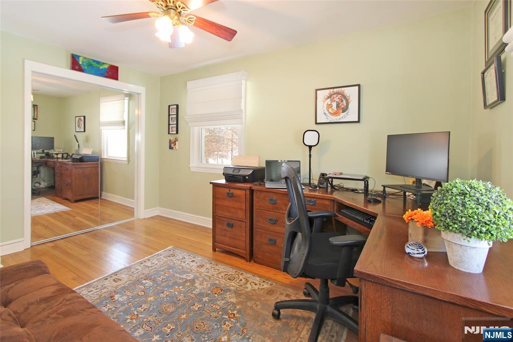 14 Davidson Road Bloomfield, NJ 07003 - Photo 34 of 50 a view of a workspace with furniture and a window