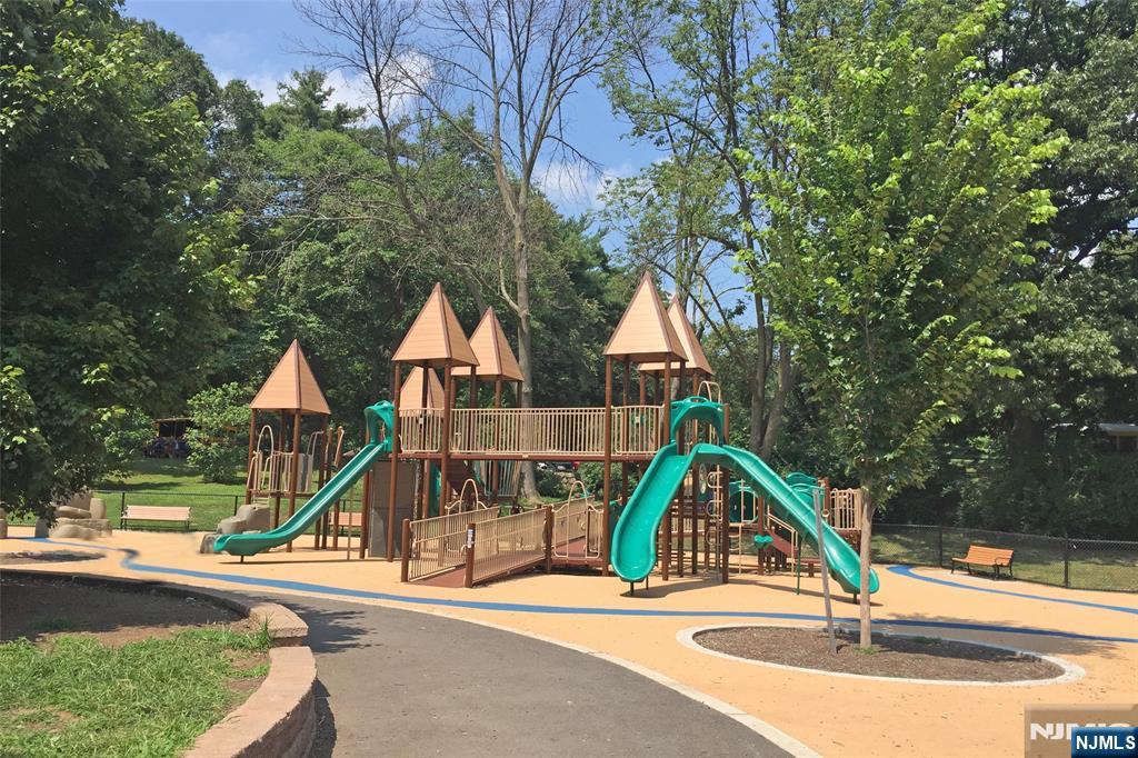 14 Davidson Road Bloomfield, NJ 07003 - Photo 46 of 50 a view of playground with a small yard and potted plants