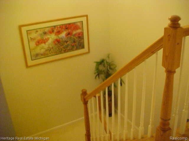 2419 North Hughes Road Howell, MI 48855 - Photo 8 of 14 Upgraded Stairway