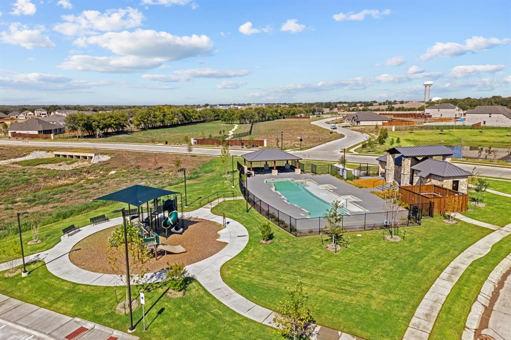 148 Hudson Lane Justin, TX 76247 - Photo 4 of 21 an aerial view of a house with outdoor space