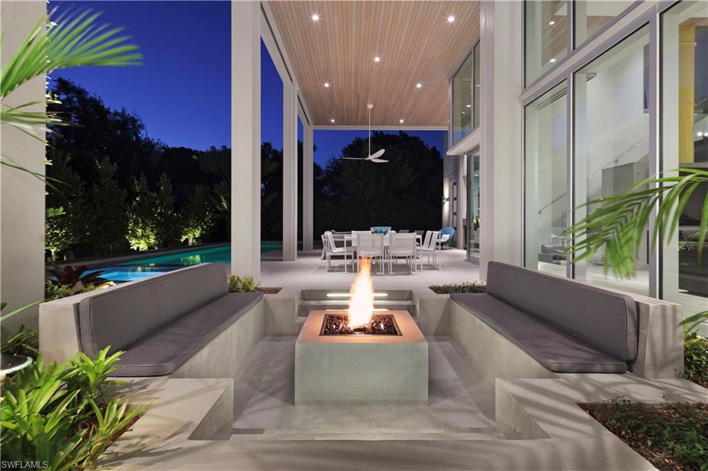 387 Bow Line Drive Naples, FL 34103 - Photo 15 of 18 a lobby with furniture and garden view