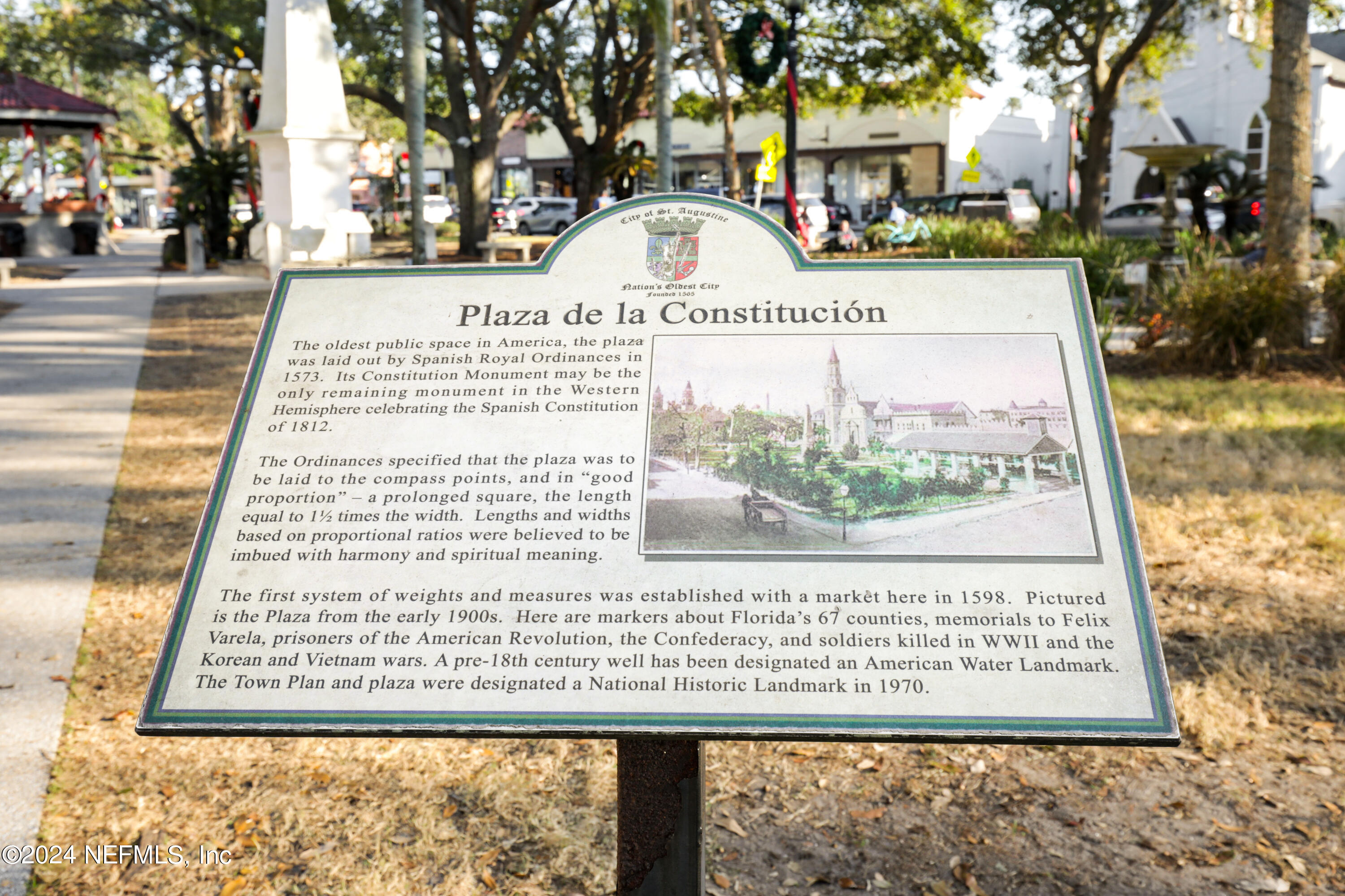 149 Jasmine Road St. Augustine, FL 32086 - Photo 8 of 13 57 The Plaza de la Constitución History