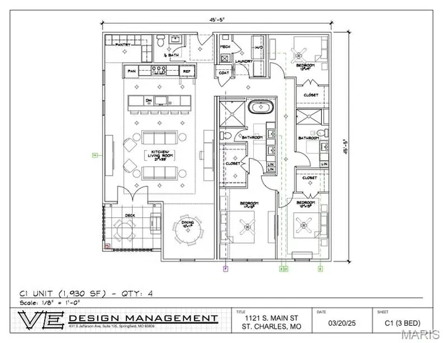 $799,000 | 1121 South Main Street, Unit 310, St. Charles, MO 63301