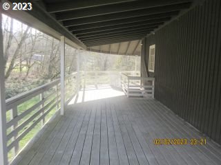 15030 Northwest Cornelius Pass Road Portland, OR 97231 - Photo 9 of 16 a view of outdoor space with wooden floor