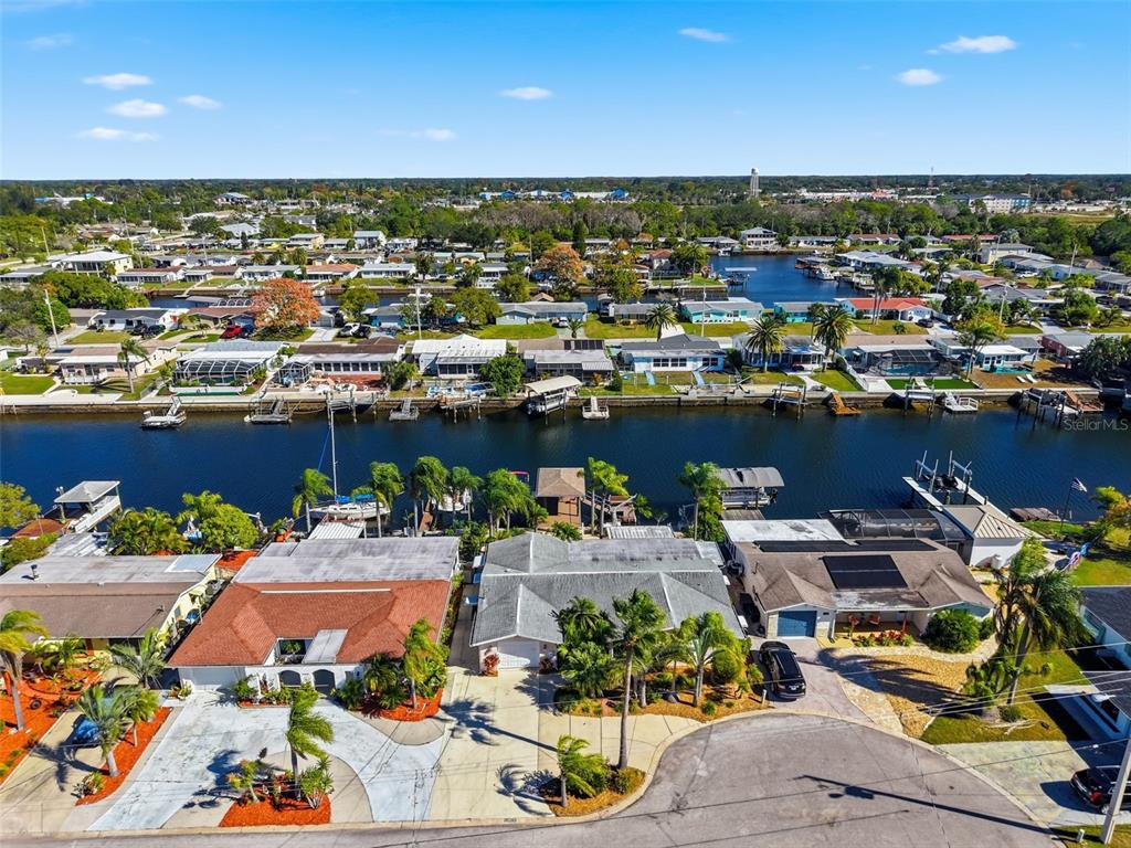 12612 4th Isle Hudson, FL 34667 - Photo 39 of 50 an aerial view of a ocean view