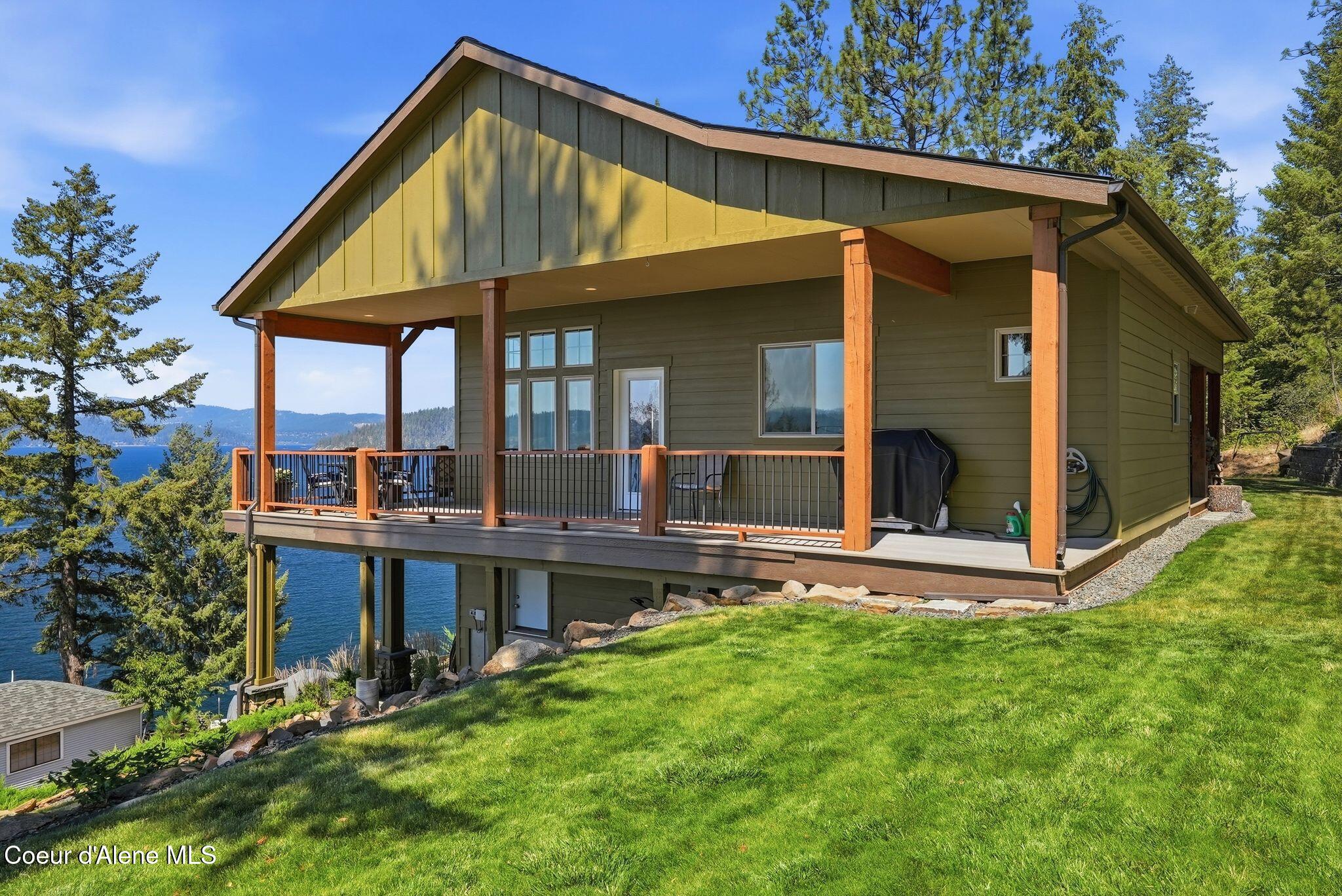 2212 South Silver Beach Road Coeur D'Alene, ID 83814 - Photo 35 of 112 Grilling Deck & Yard Access