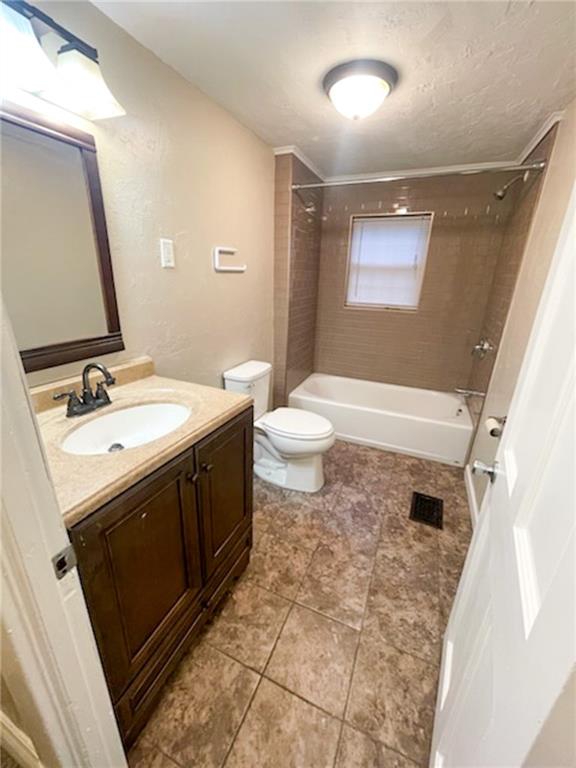 312 Jackson Avenue Vandergrift, PA 15690 - Photo 18 of 21 a bathroom with a sink a toilet and a mirror