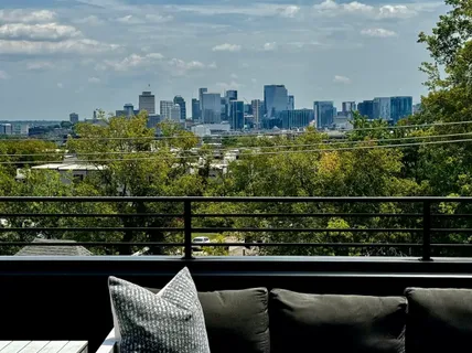 a view of city from terrace