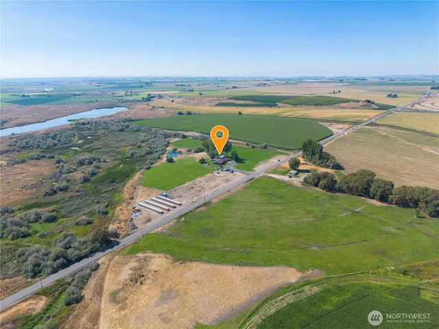 a view of an ocean and beach