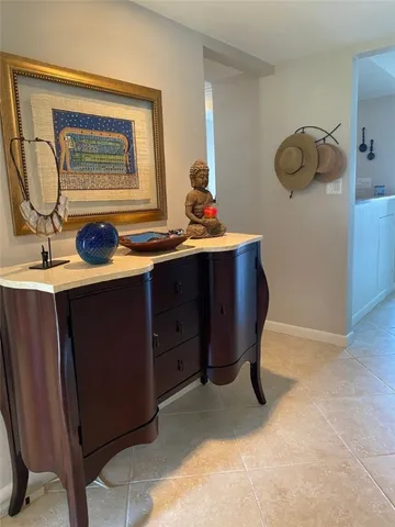 a room with table and couch