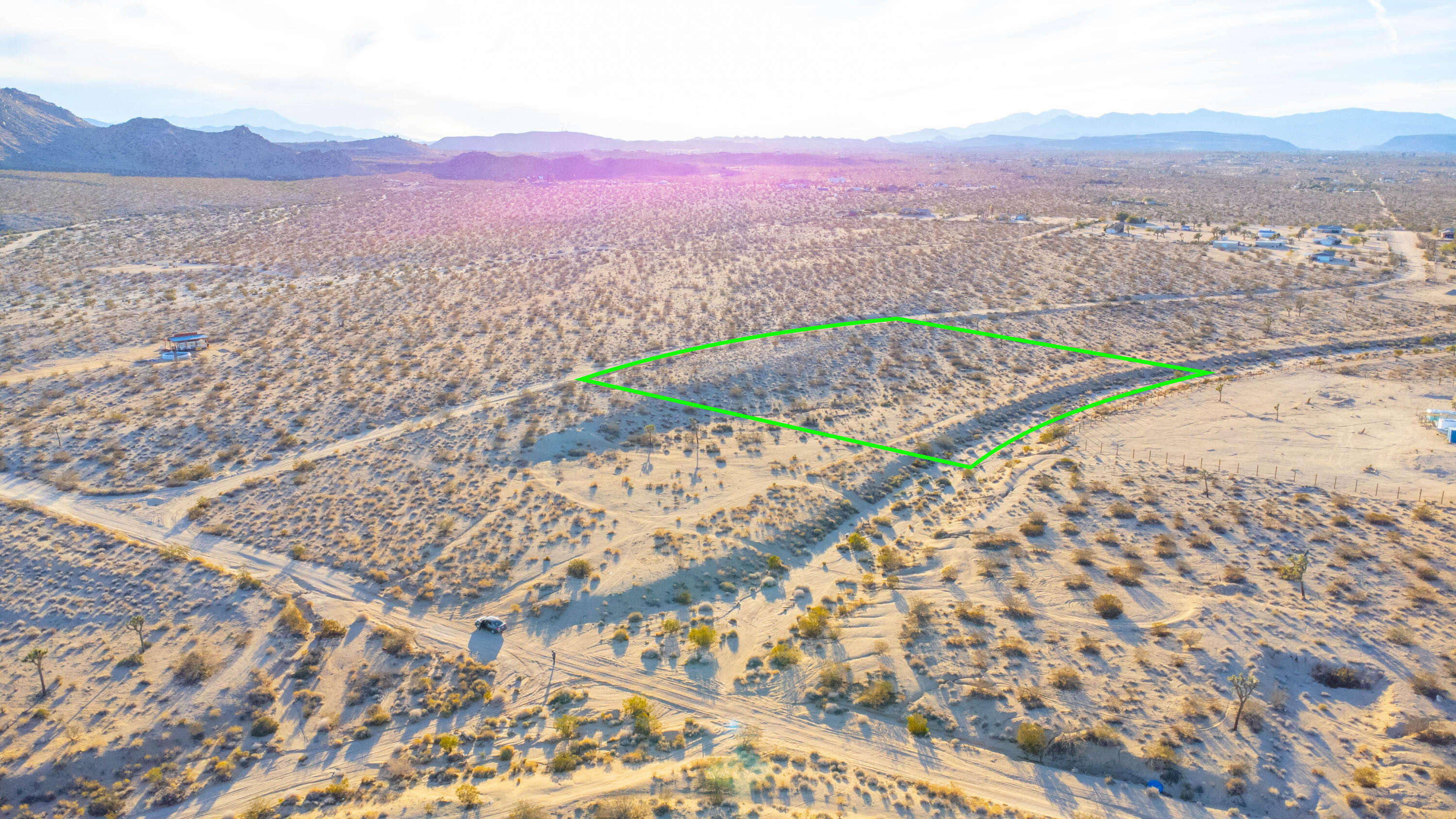 60812 Drexel Road Joshua Tree, CA 92252 - Photo 19 of 22 a view of city and mountain